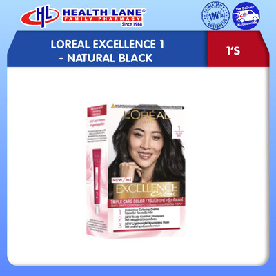 LOREAL EXCELLENCE 1- NAT BLACK